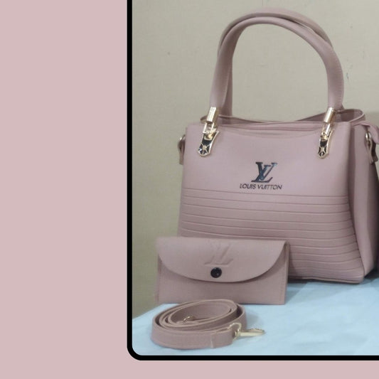 Beautiful Handbags for Girls With Matching Wallet & Strap