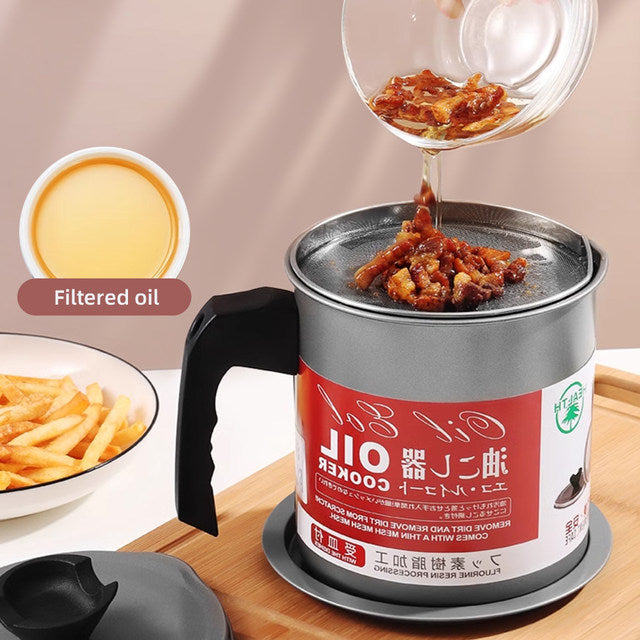 Oil filter jug / steel oil jug